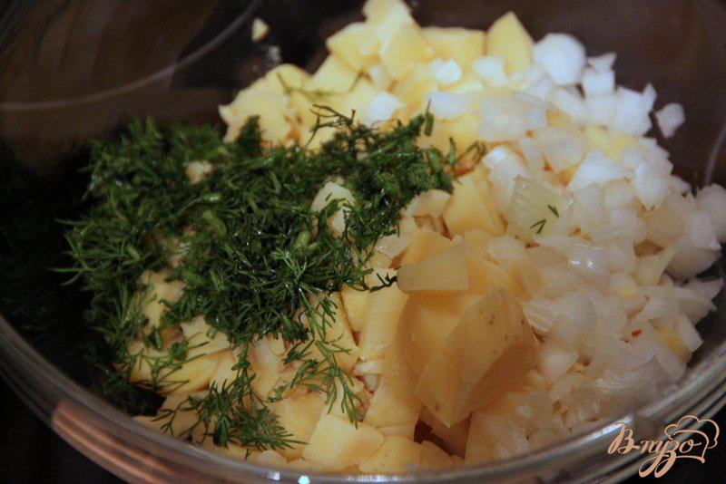 Фото приготовление рецепта: Картофельный салат во французском стиле шаг №2