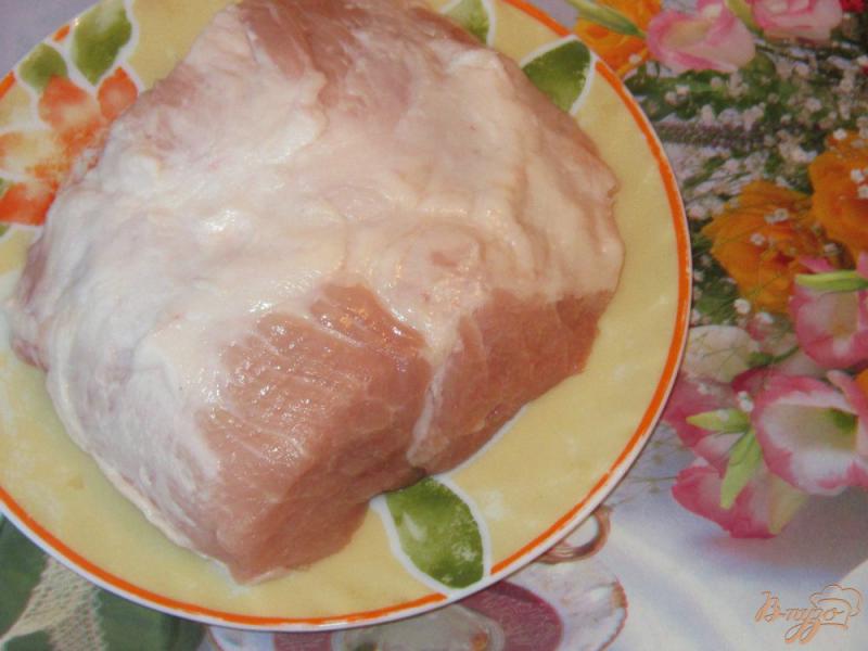 Фото приготовление рецепта: Свинина в остром соусе со спагетти шаг №1
