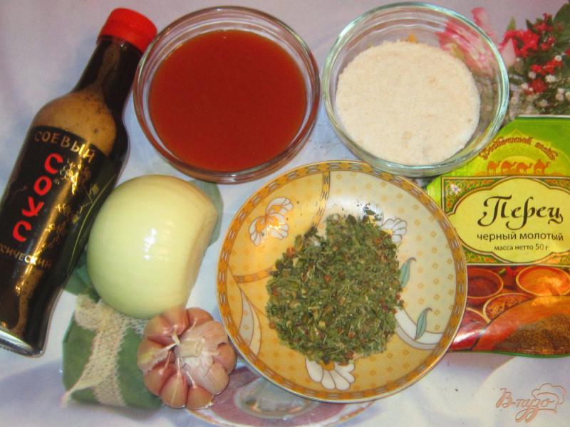 Фото приготовление рецепта: Свинина в остром соусе со спагетти шаг №5