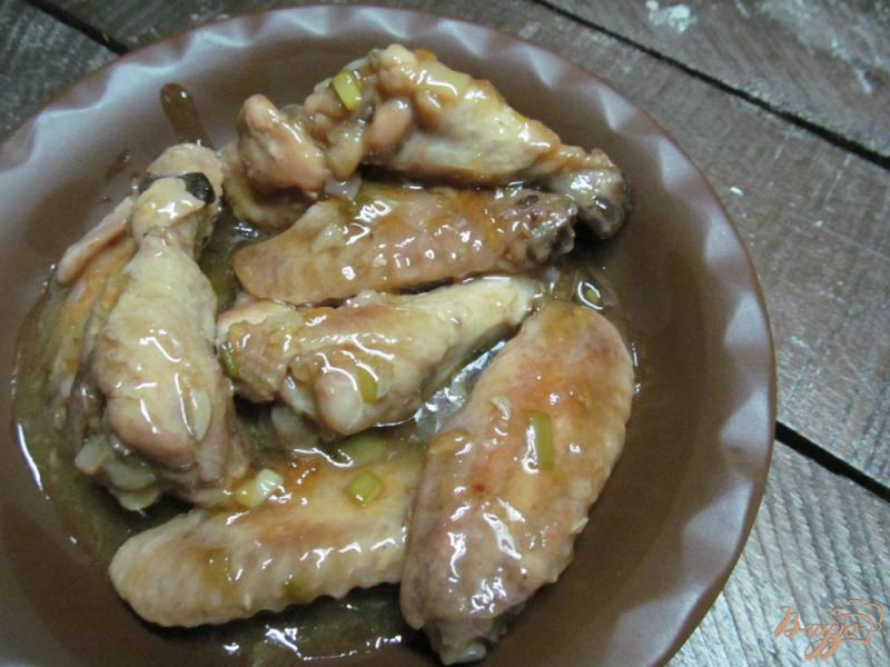 Фото приготовление рецепта: Куриные ножки в медово-чесночном соусе шаг №7