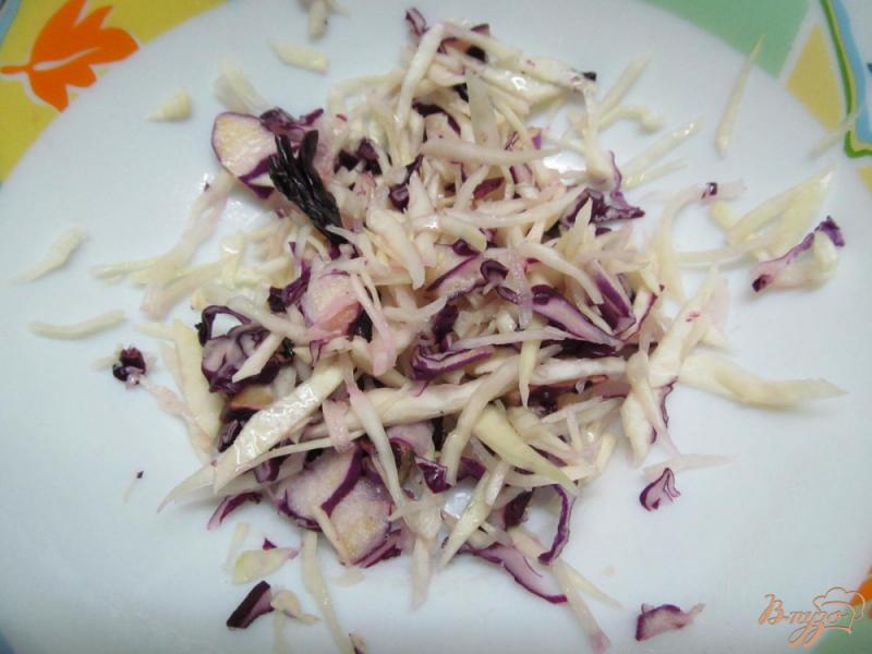Фото приготовление рецепта: Салат из капусты с сельдереем и черносливом шаг №2