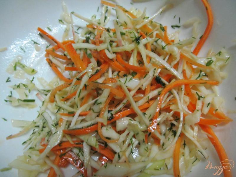 Фото приготовление рецепта: Витаминный салат со свеклой шаг №3