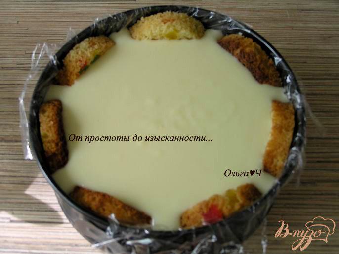 Фото приготовление рецепта: Торт из пасхальных кексов шаг №9