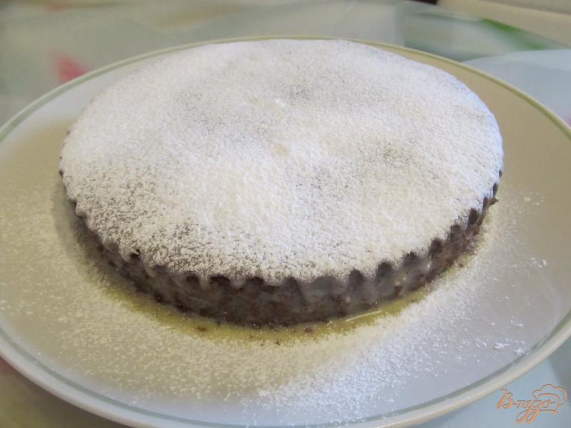 Фото приготовление рецепта: Шоколадный бисквитный торт шаг №19