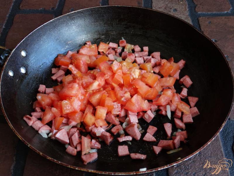 Фото приготовление рецепта: Суп с цветной капустой и сарделькой шаг №3