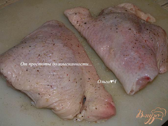 Фото приготовление рецепта: Курица в йогурте с лимоном и орегано шаг №3