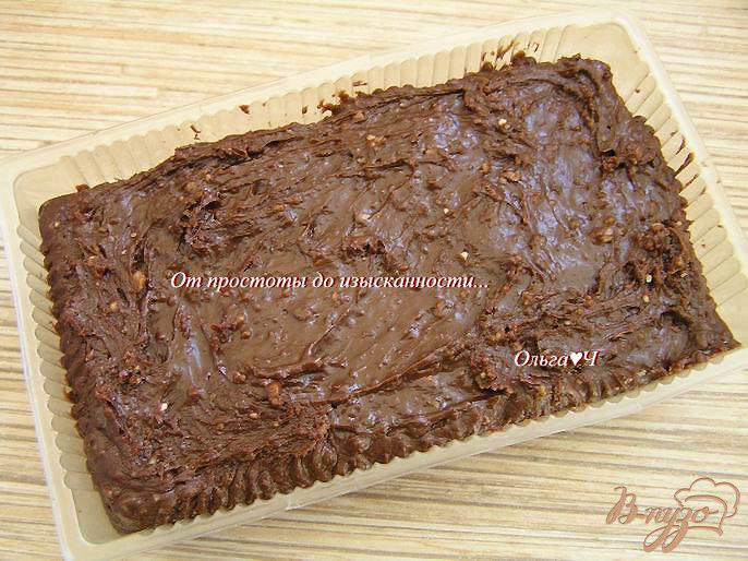 Фото приготовление рецепта: Шоколадный фадж с миндалем шаг №3