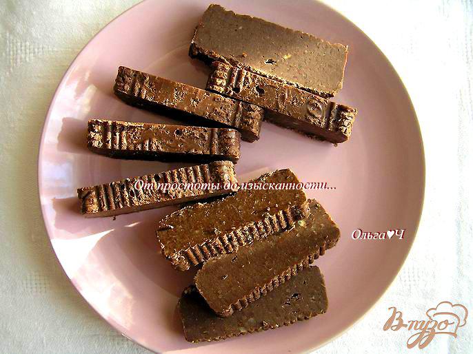 Фото приготовление рецепта: Шоколадный фадж с миндалем шаг №4