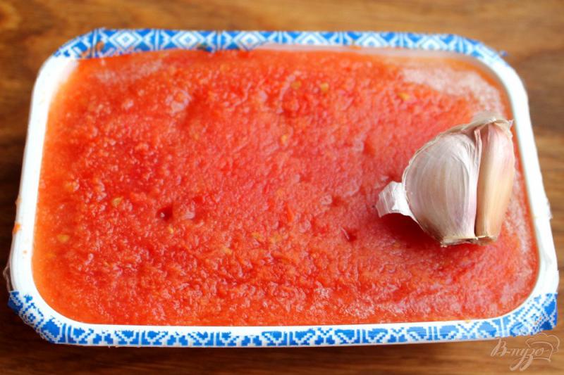 Фото приготовление рецепта: Борщ на свином бульоне с замороженной томатной заготовкой шаг №7