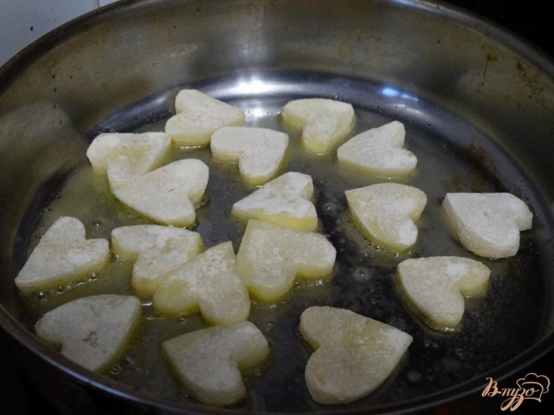 Фото приготовление рецепта: «Сердечный» картофель шаг №4