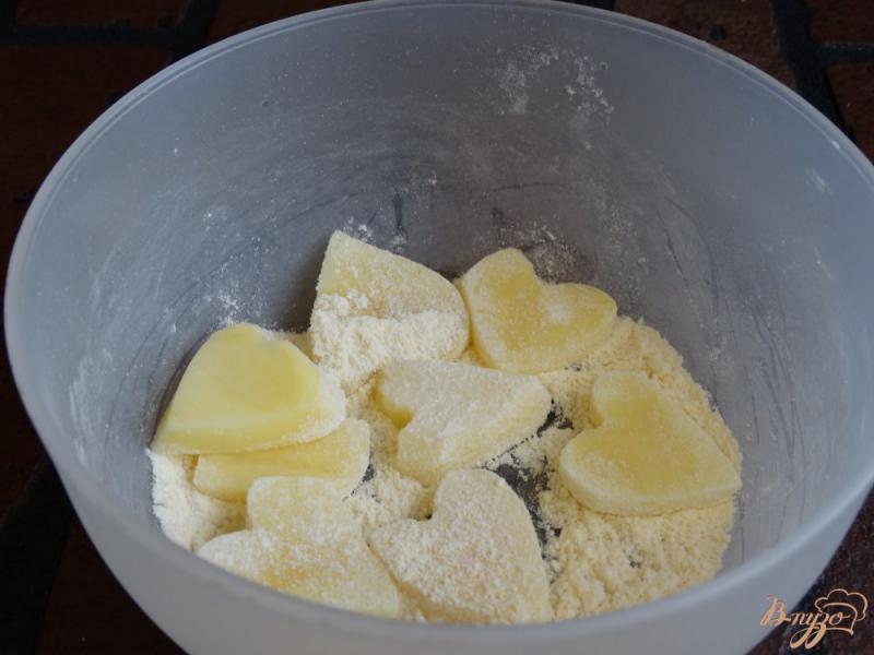 Фото приготовление рецепта: «Сердечный» картофель шаг №3