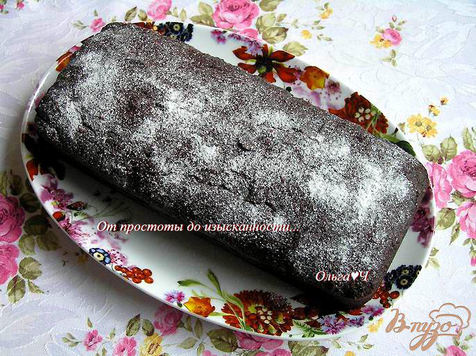 Фото приготовление рецепта: Свекольно-шоколадный кекс с миндалем шаг №5