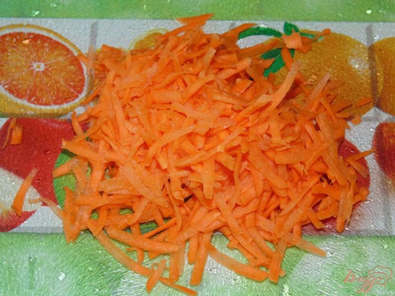Фото приготовление рецепта: Салат из краснокочанной капусты с дайконом и морковью шаг №2