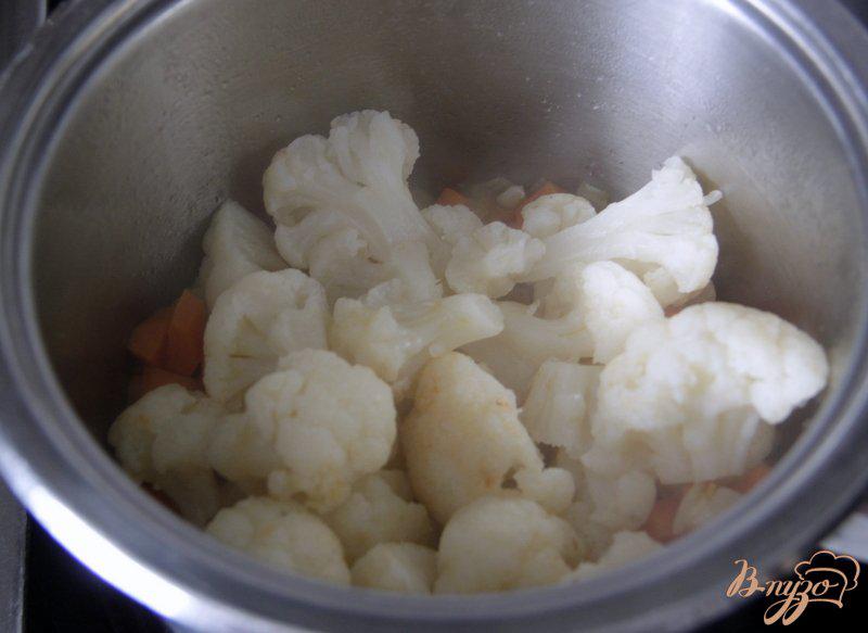 Фото приготовление рецепта: Овощной крем-суп шаг №3