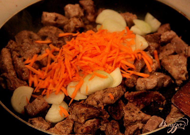 Фото приготовление рецепта: Мясо с овощами «Кавказ» шаг №2