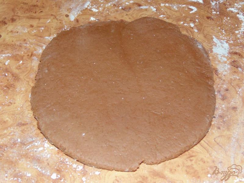 Фото приготовление рецепта: Шоколадное печенье на молоке шаг №4