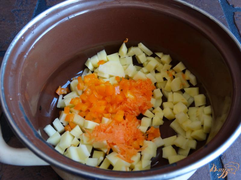 Фото приготовление рецепта: Суп с фрикадельками и сельдереем шаг №2