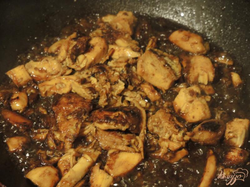 Фото приготовление рецепта: Курица терияки с рисом шаг №6