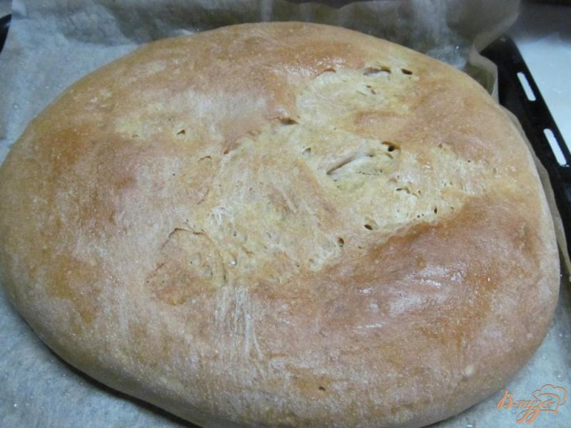 Фото приготовление рецепта: Хлеб с добавлением ржаной муки шаг №7