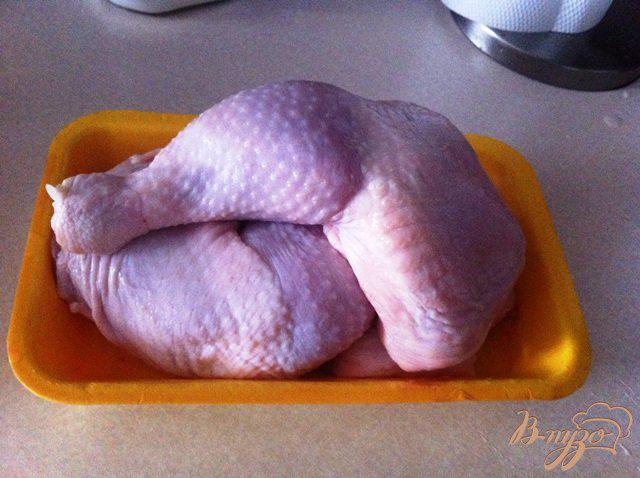 Фото приготовление рецепта: Куриные окорчка в соусе из шпината шаг №1