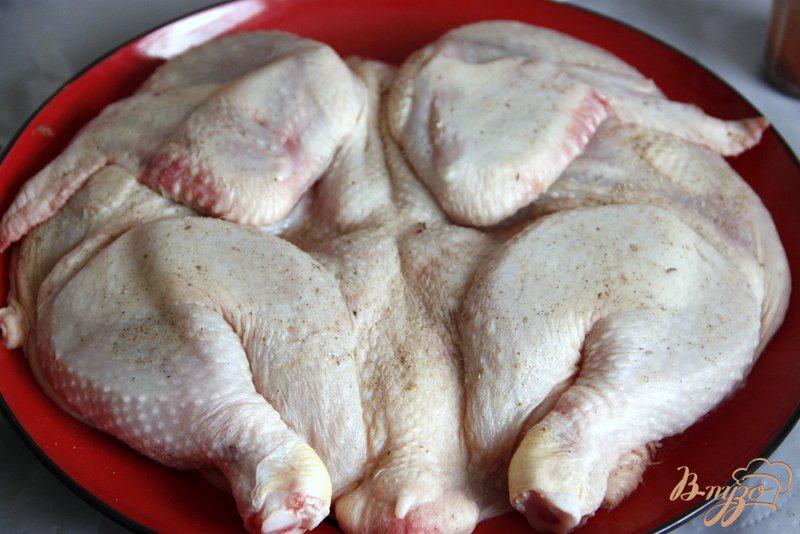 Фото приготовление рецепта: Запеченая курица в карамельно-пряном маринаде шаг №1