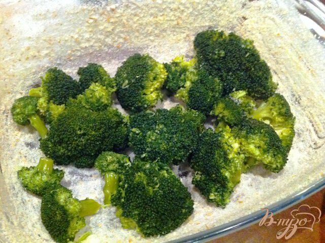 Фото приготовление рецепта: Омлет из брокколи шаг №6
