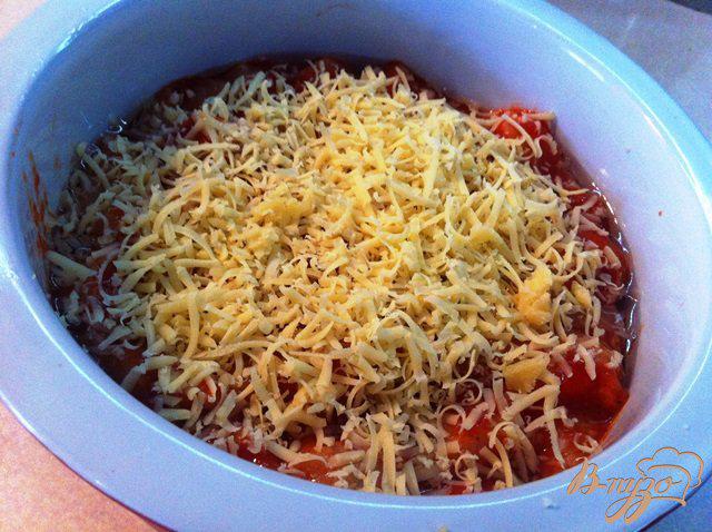 Фото приготовление рецепта: Бланкет из куринго филе в томатном соусе шаг №3
