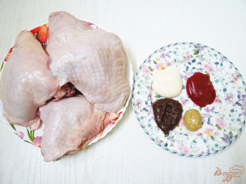 Фото приготовление рецепта: Куриные бёдрышки, острые, запеченные шаг №1