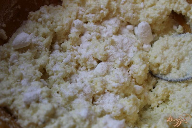 Фото приготовление рецепта: Заварное пирожное с творожным кремом внутри шаг №11