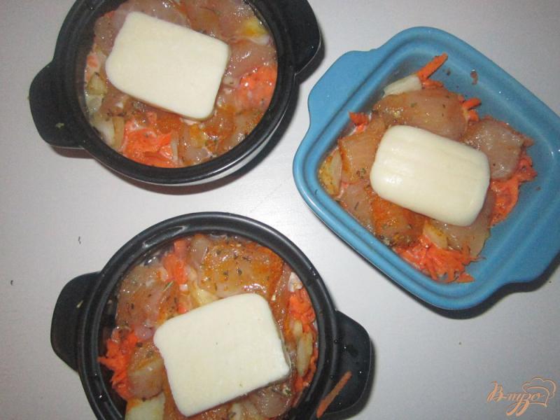Фото приготовление рецепта: Запеканка из курицы и моркови шаг №5