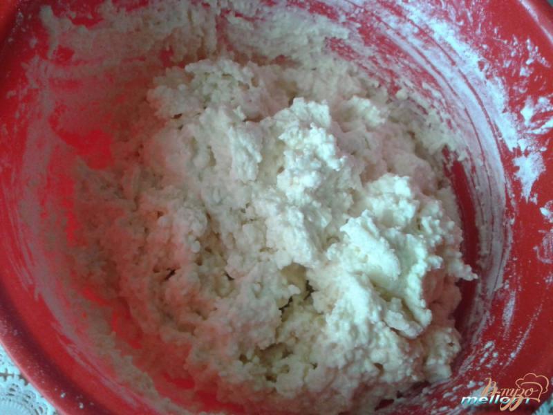 Фото приготовление рецепта: Яблочно-ванильные сырники шаг №3