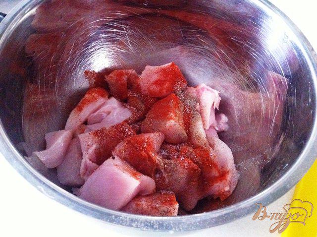 Фото приготовление рецепта: Куриное филе с овощами в итальянском стиле шаг №2