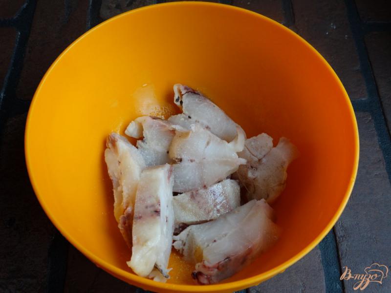 Фото приготовление рецепта: Рыба с овощами в рукаве шаг №1