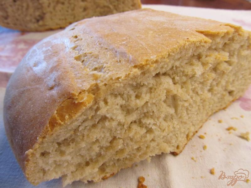 Фото приготовление рецепта: Домашний серый хлеб на закваске шаг №13