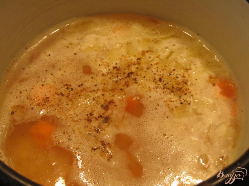 Фото приготовление рецепта: Суп-пюре из красной чечевицы шаг №5