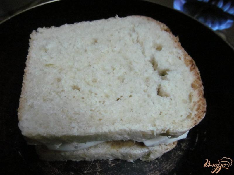 Фото приготовление рецепта: Бутерброд с мясом и брокколи шаг №6