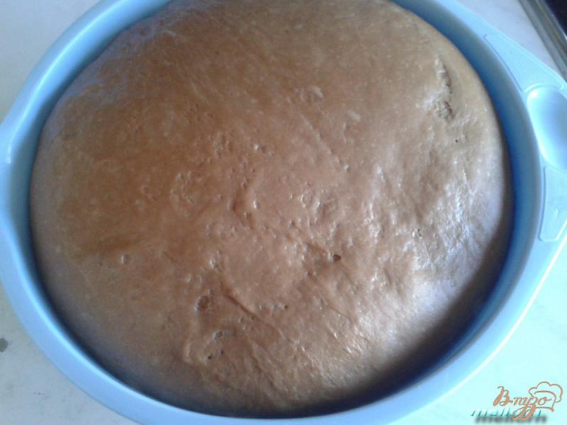 Фото приготовление рецепта: Кофейно-шоколодный пирог с клюквенным джемом (постный) шаг №2