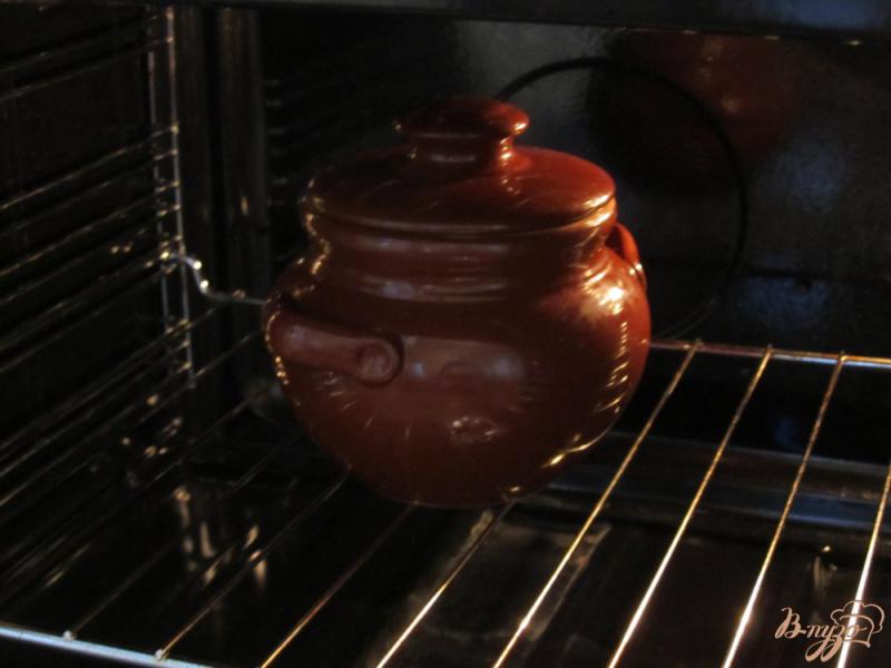 Фото приготовление рецепта: Ячнево-гречневая каша на гарнир в духовке шаг №8