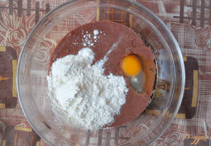 Фото приготовление рецепта: Печеночный тортик шаг №2