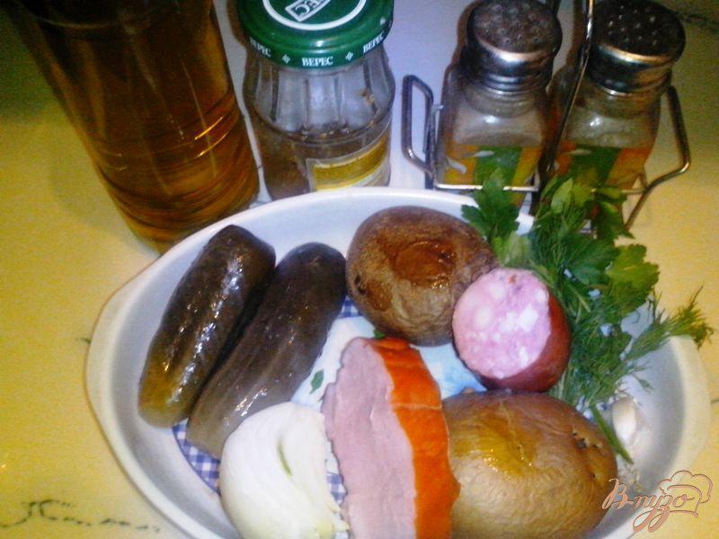 Фото приготовление рецепта: Немецкий картофельный салат шаг №1