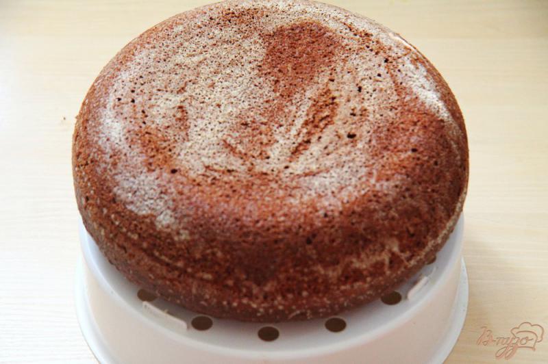 Фото приготовление рецепта: Торт « Шоколадное наслаждение » шаг №4