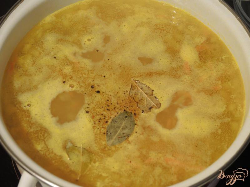 Фото приготовление рецепта: Картофельный суп с фрикадельками шаг №10