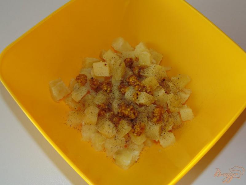 Фото приготовление рецепта: Картофельный салат со свиным балыком шаг №2