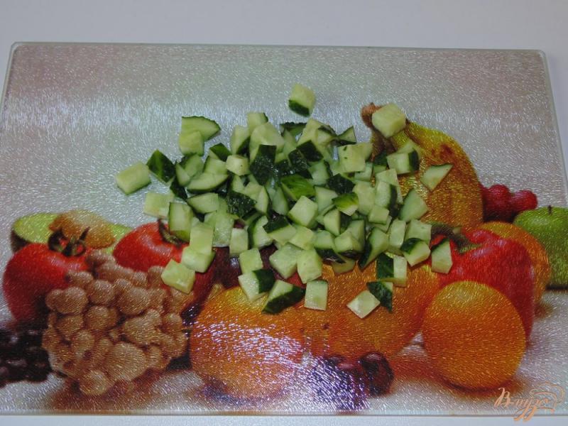 Фото приготовление рецепта: Картофельный салат со свиным балыком шаг №3
