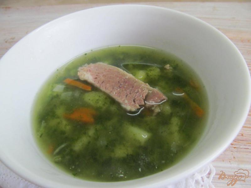 Фото приготовление рецепта: Суп с крапивой шаг №7