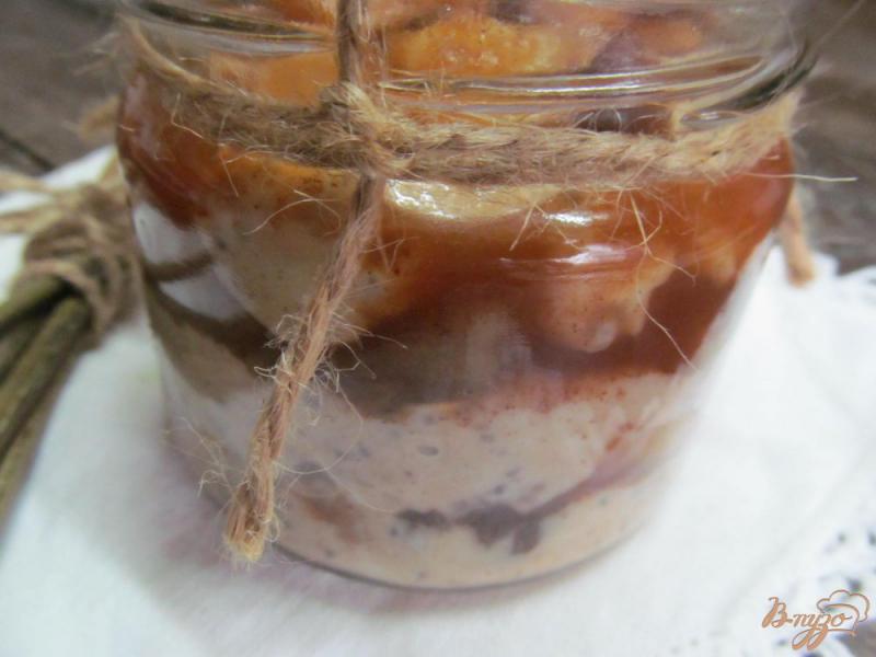Фото приготовление рецепта: Яблочный джем с парфе шаг №5