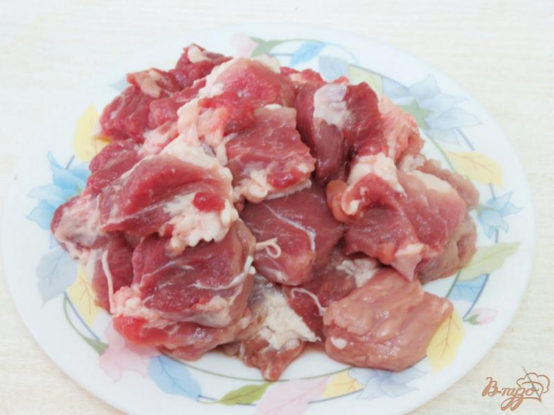 Фото приготовление рецепта: Гречка со свининой и овощами шаг №8