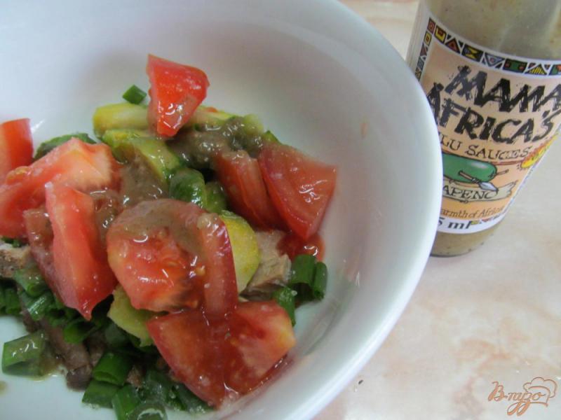 Фото приготовление рецепта: Салат из буженины с брюссельской капустой шаг №5