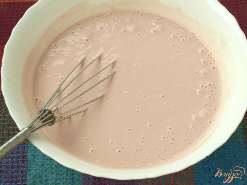 Фото приготовление рецепта: Блины на йогурте заварные шаг №3
