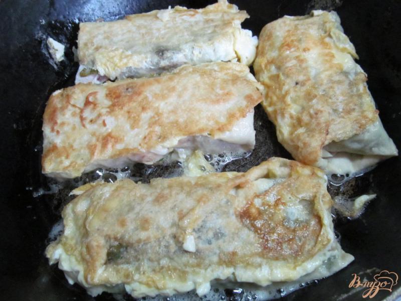 Фото приготовление рецепта: Пирожки из лаваша шаг №7